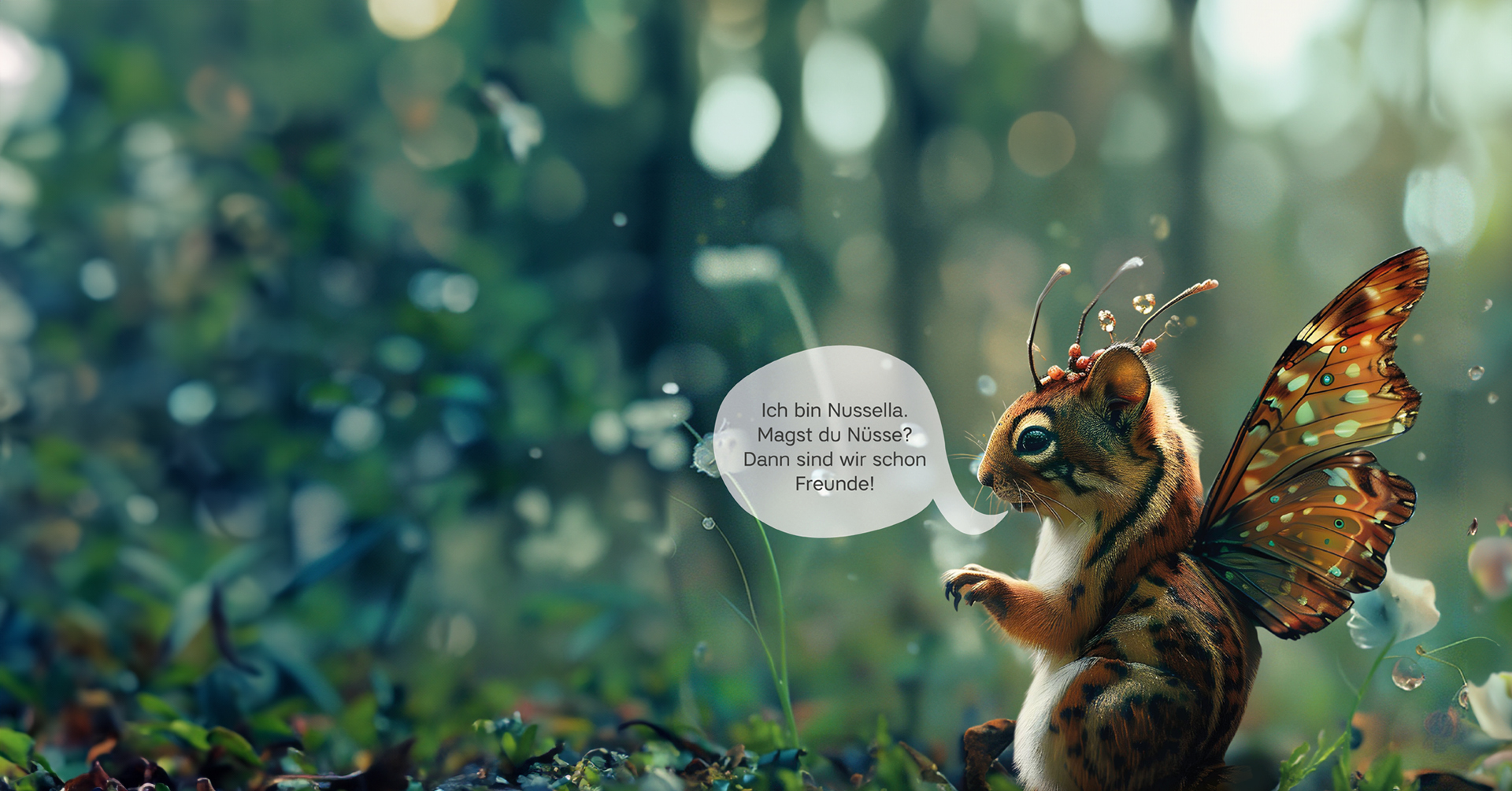 KI-Eichhörnchen Nussella